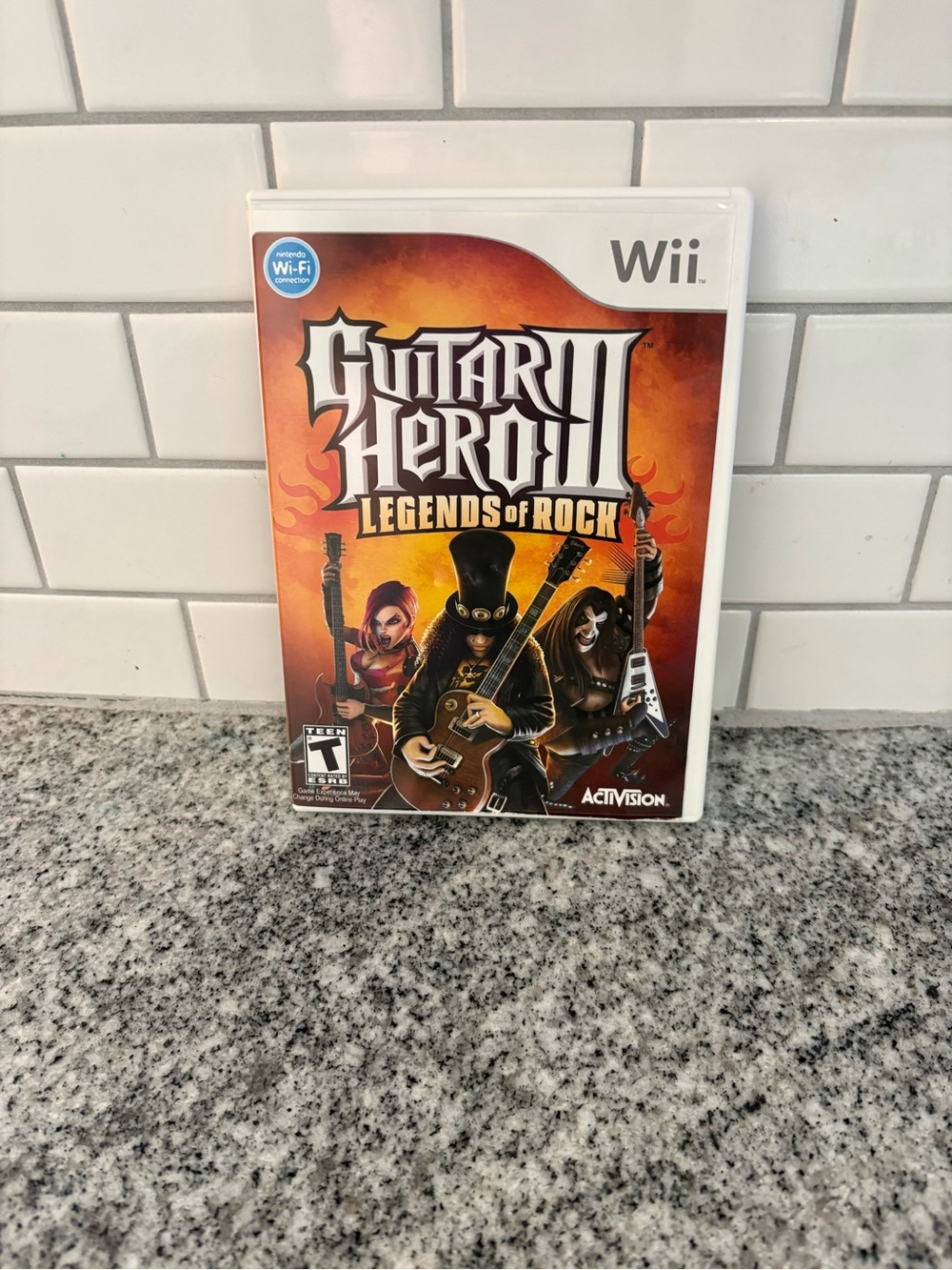 Guitar Hero III: Legends of Rock - Nintendo Wii game (TESTED & WORKS)